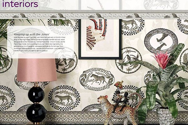 Custom Template for Interiors Designt
